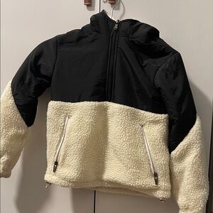 Kids Black and Cream Jacket